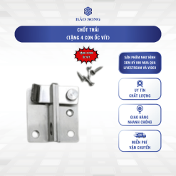 Chốt trái khóa cửa inox 304