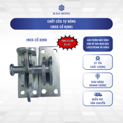 chốt cửa inox tự đóng
