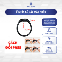 Ổ KHÓA SỐ DÂY MẬT KHẨU
