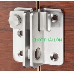 Chốt phải khóa cửa inox 304