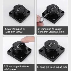 chốt lật khóa số 90 độ